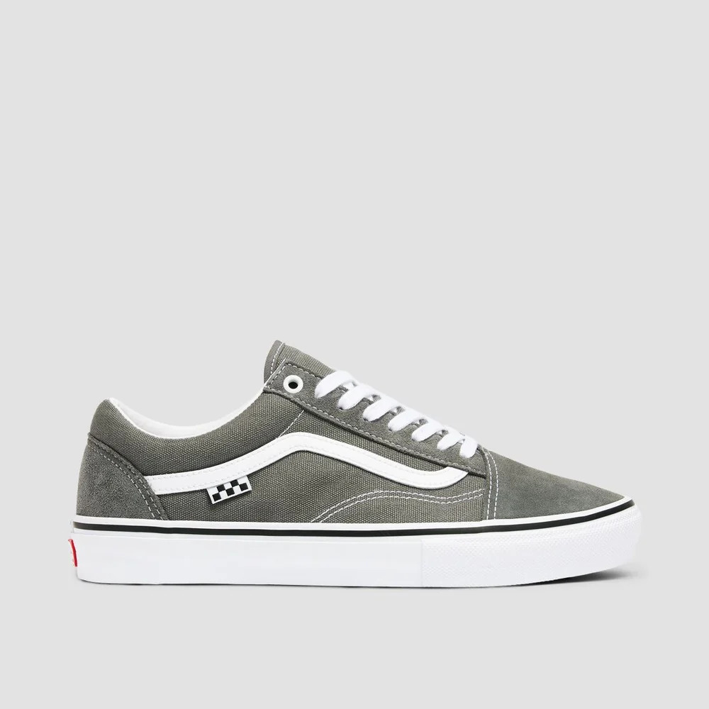 Кеды Vans Skate Old Skool Pewter/White